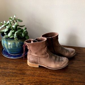 Leather Booties